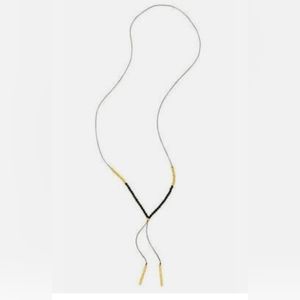 Gorjana Onyx Power Bead Necklace